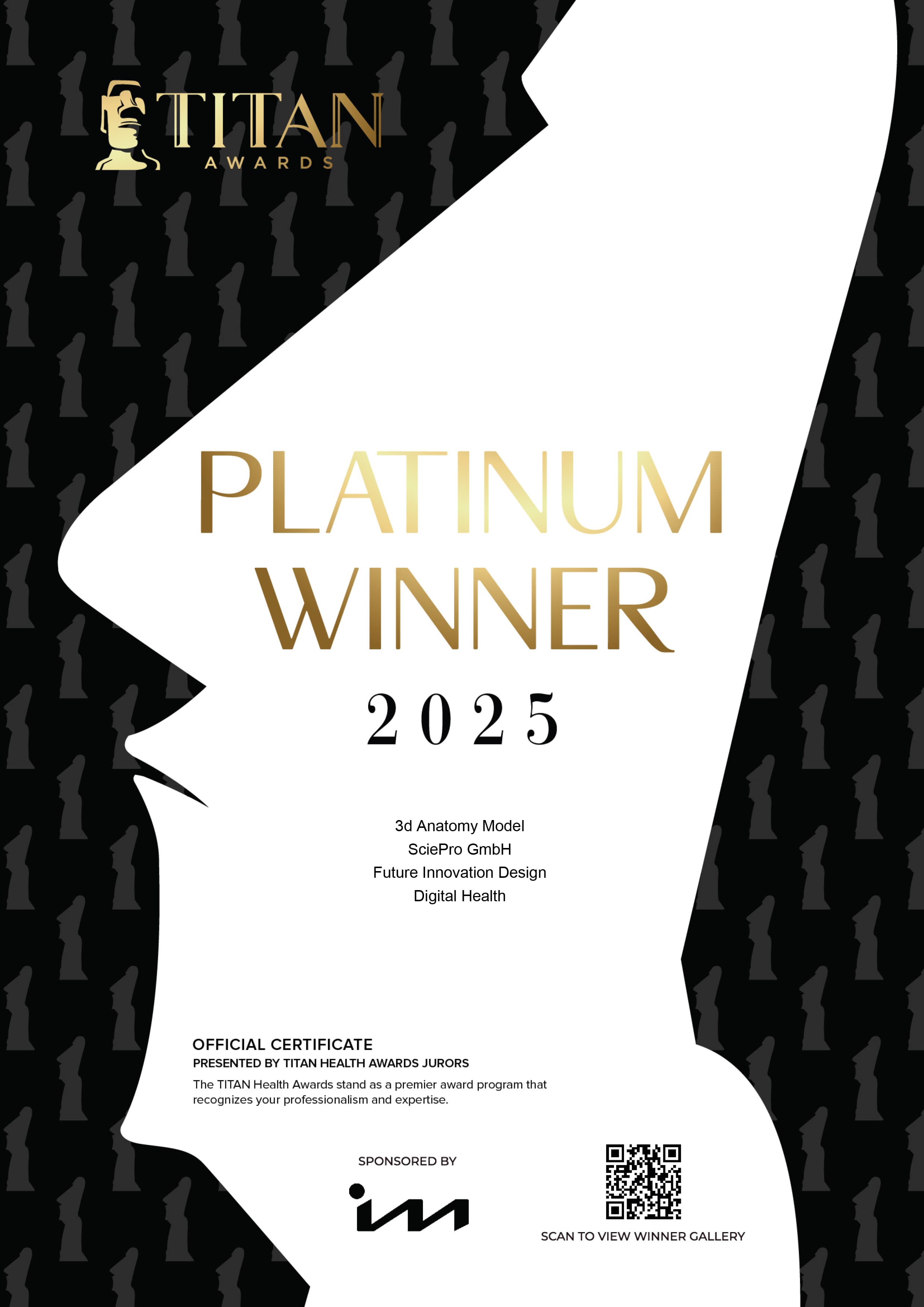 Titan Platinum Certificate